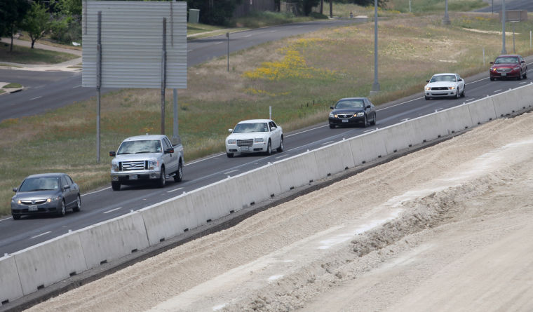 Traffic along US Highway 190